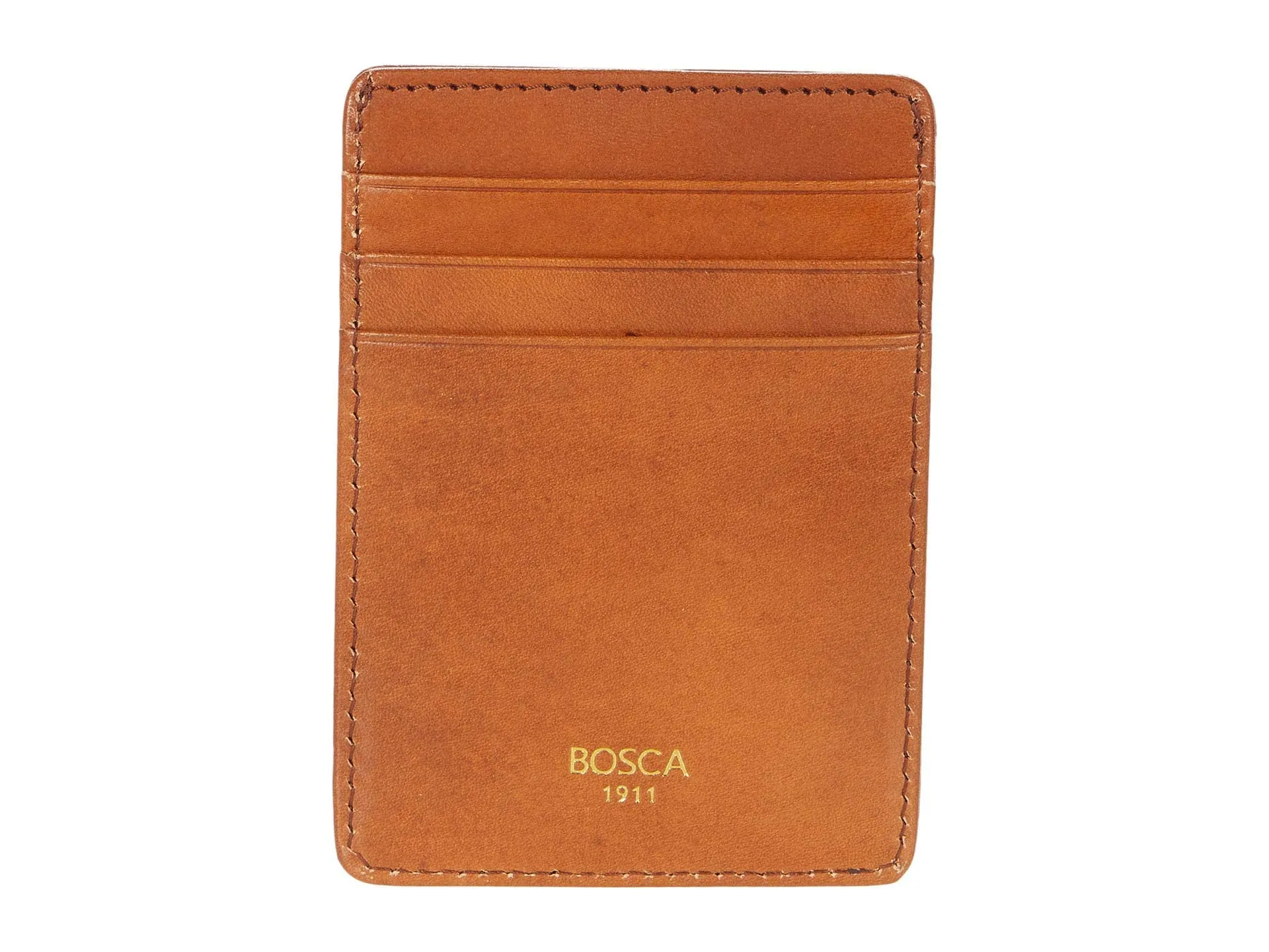 Bosca Old Leather Deluxe Front Pocket Wallet Bags Bosca