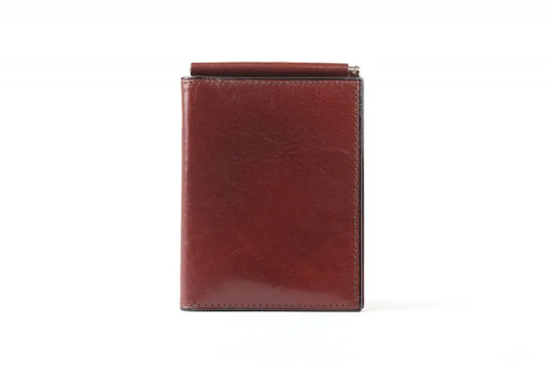 Bosca Old Leather Money Clip w/Outside Pocket Bags Bosca
