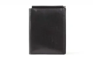 Bosca Old Leather Money Clip w/Outside Pocket Bags Bosca
