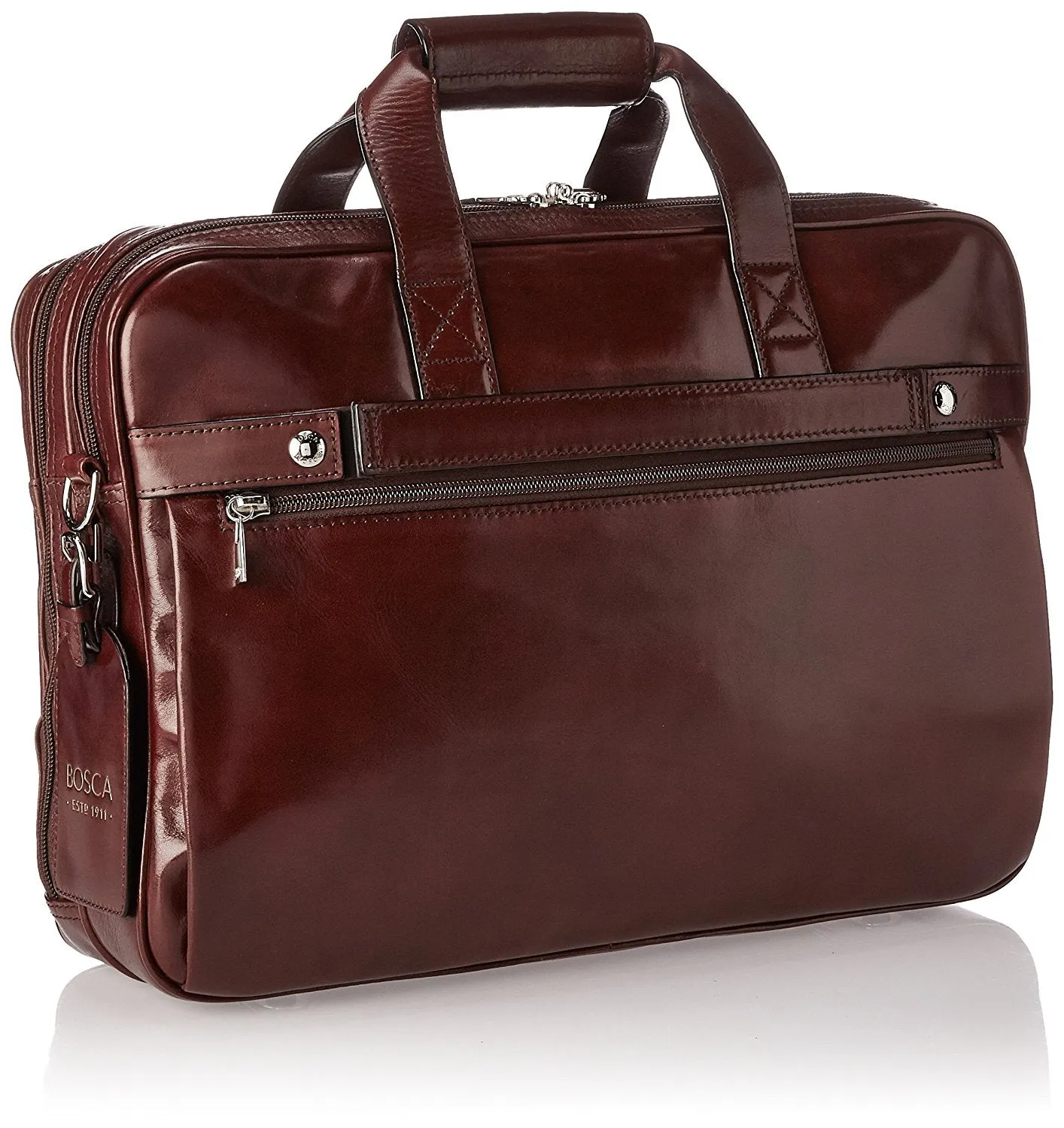 Bosca Old Leather Stringer Bag Bags Bosca