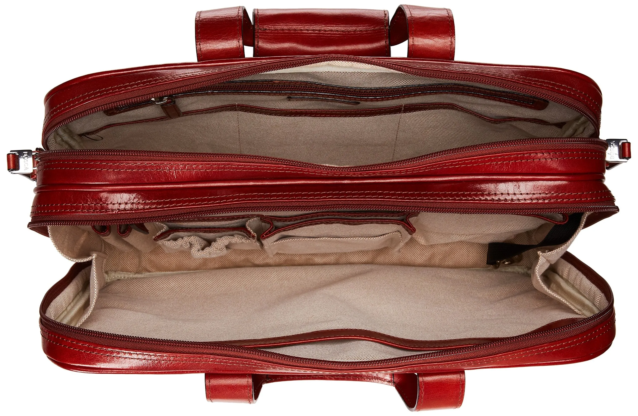 Bosca Old Leather Stringer Bag Bags Bosca