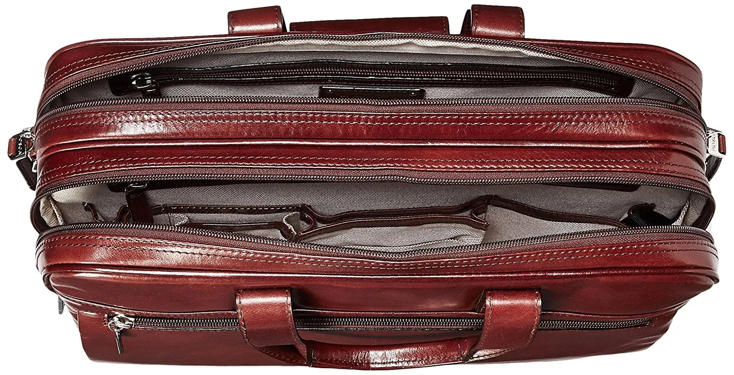 Bosca Old Leather Stringer Bag Bags Bosca