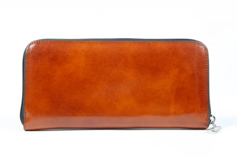 Bosca Old Leather Zip Around Wallet Bags Bosca