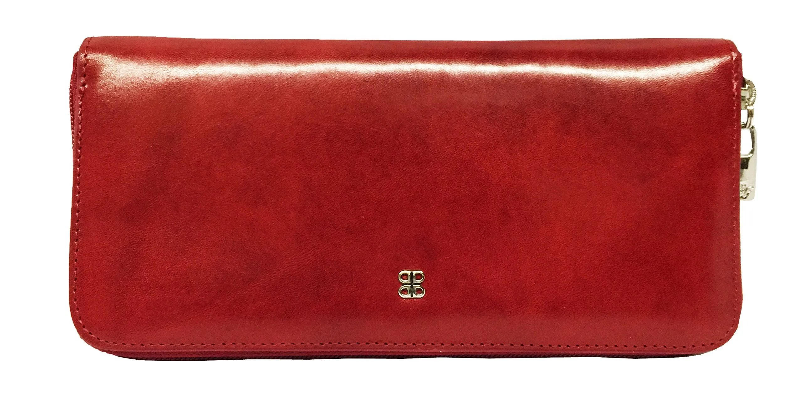 Bosca Old Leather Zip Around Wallet Bags Bosca