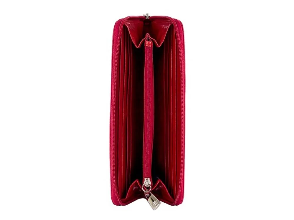 Bosca Old Leather Zip Around Wallet Bags Bosca