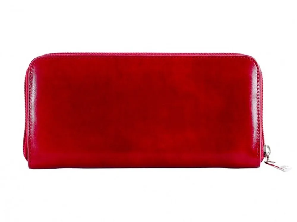 Bosca Old Leather Zip Around Wallet Bags Bosca