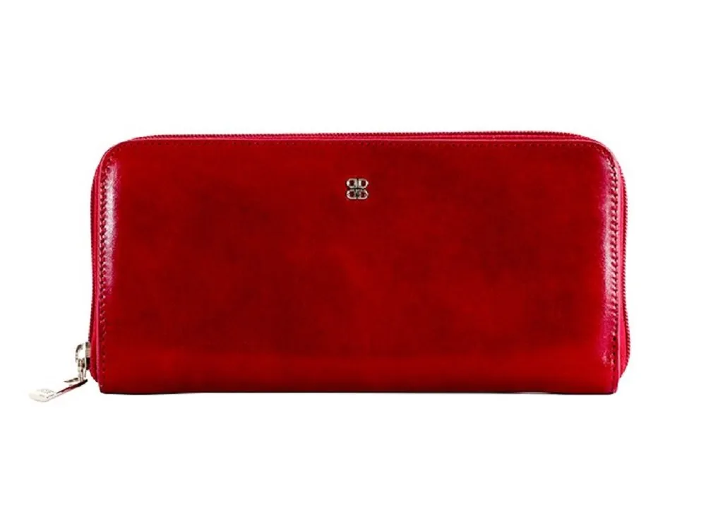Bosca Old Leather Zip Around Wallet Bags Bosca