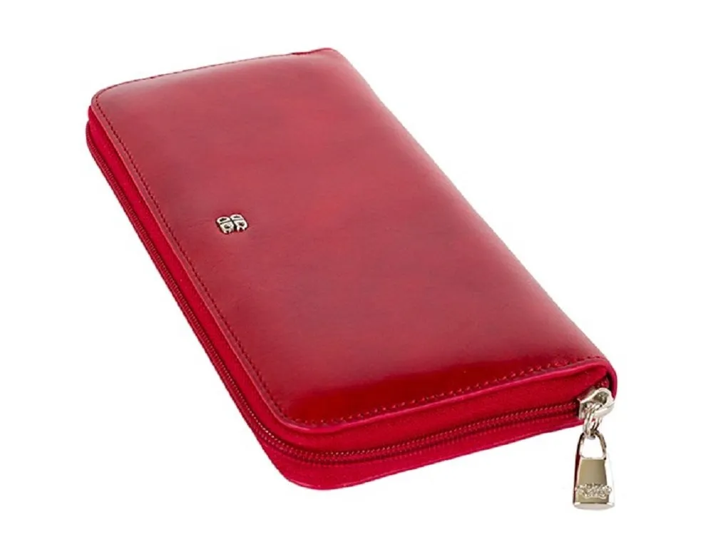 Bosca Old Leather Zip Around Wallet Bags Bosca
