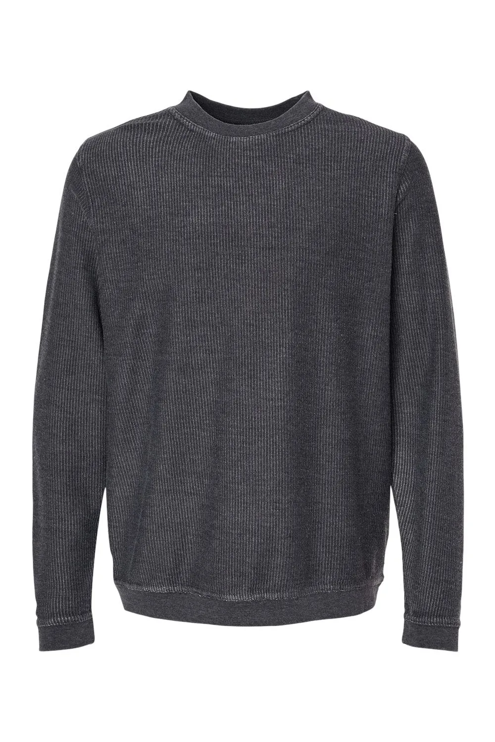 Boxercraft Mens Corduroy Crewneck Sweatshirt - Black Clothing Boxercraft
