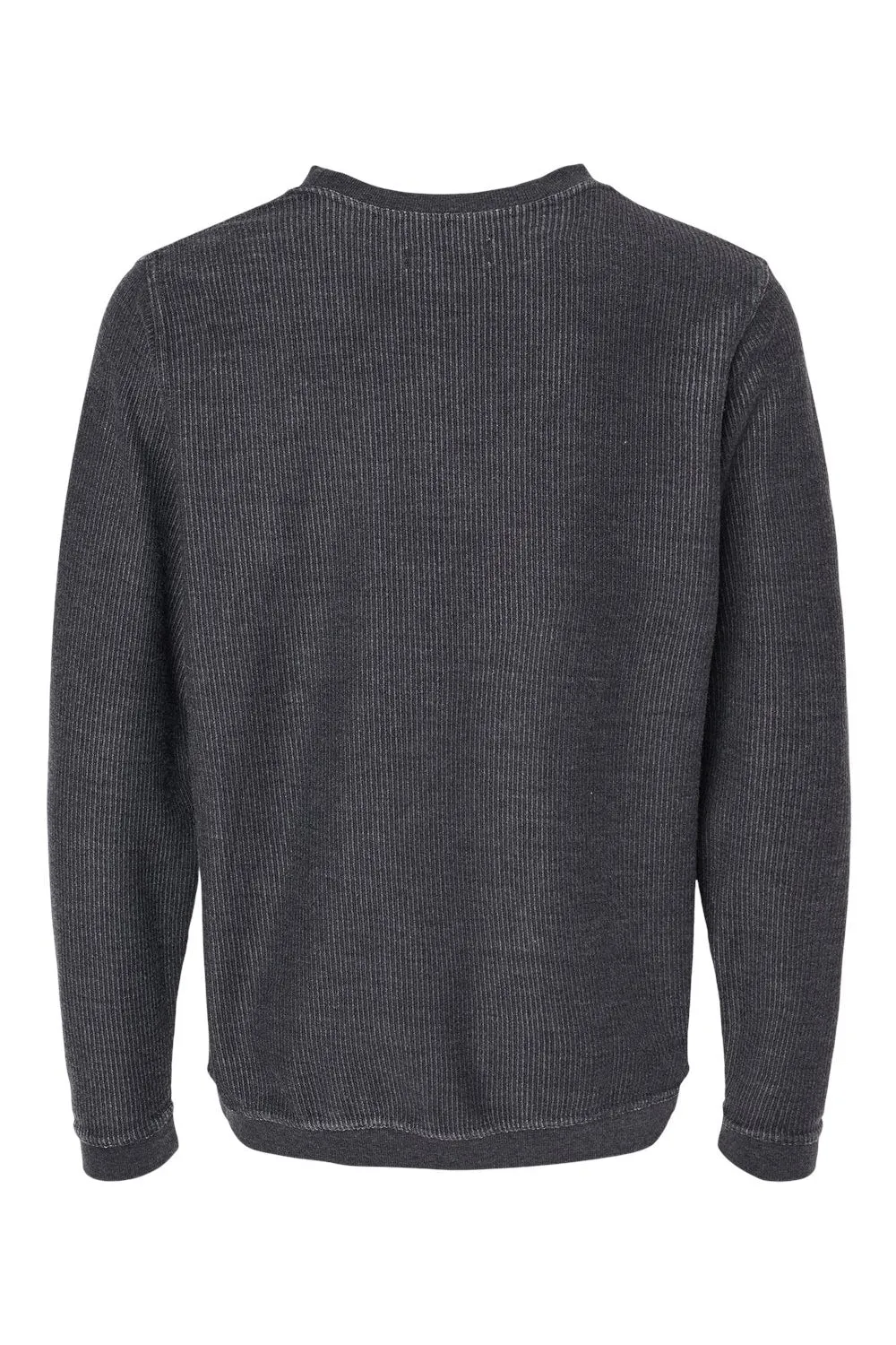Boxercraft Mens Corduroy Crewneck Sweatshirt - Black Clothing Boxercraft