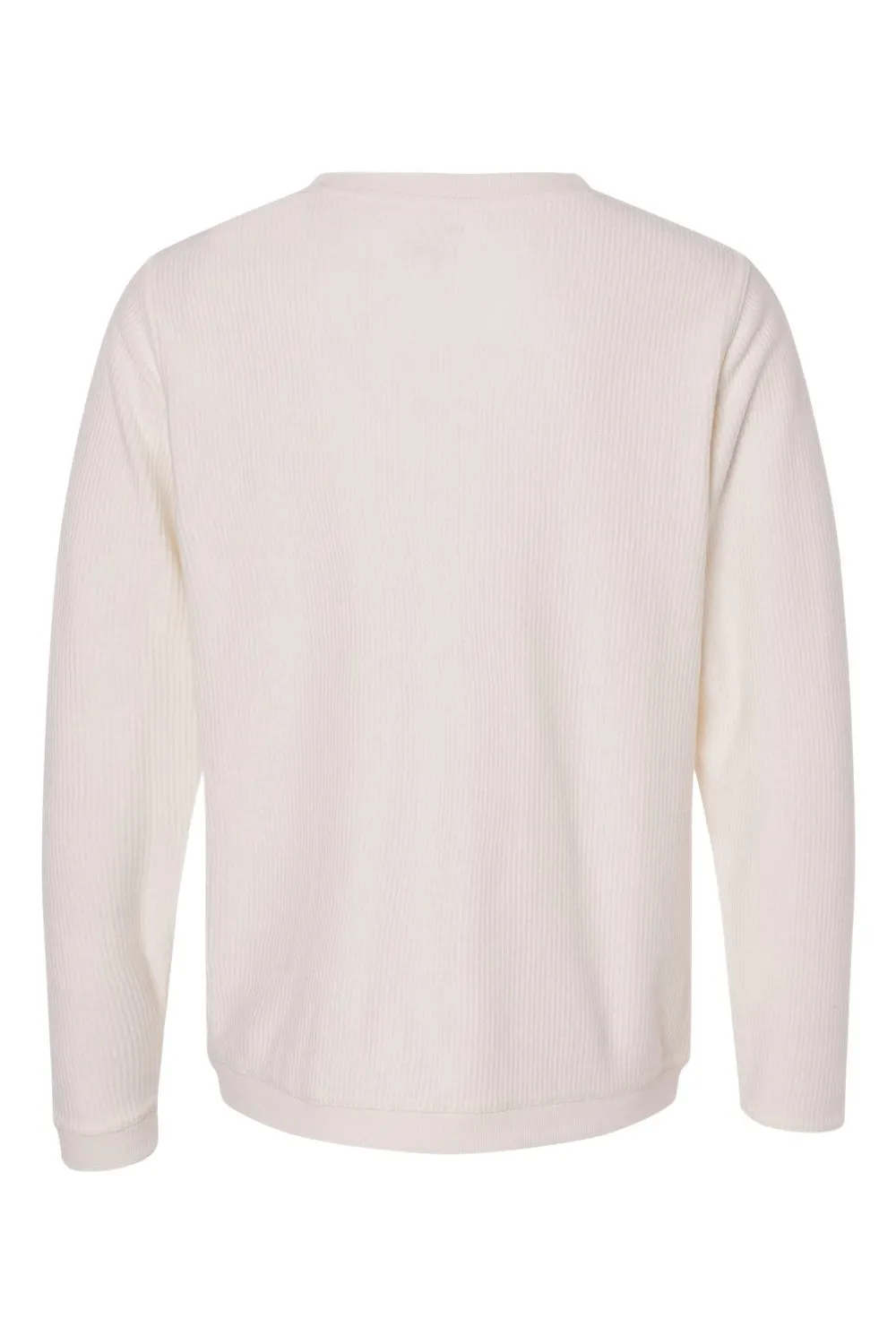 Boxercraft Mens Corduroy Crewneck Sweatshirt - Natural Clothing Boxercraft