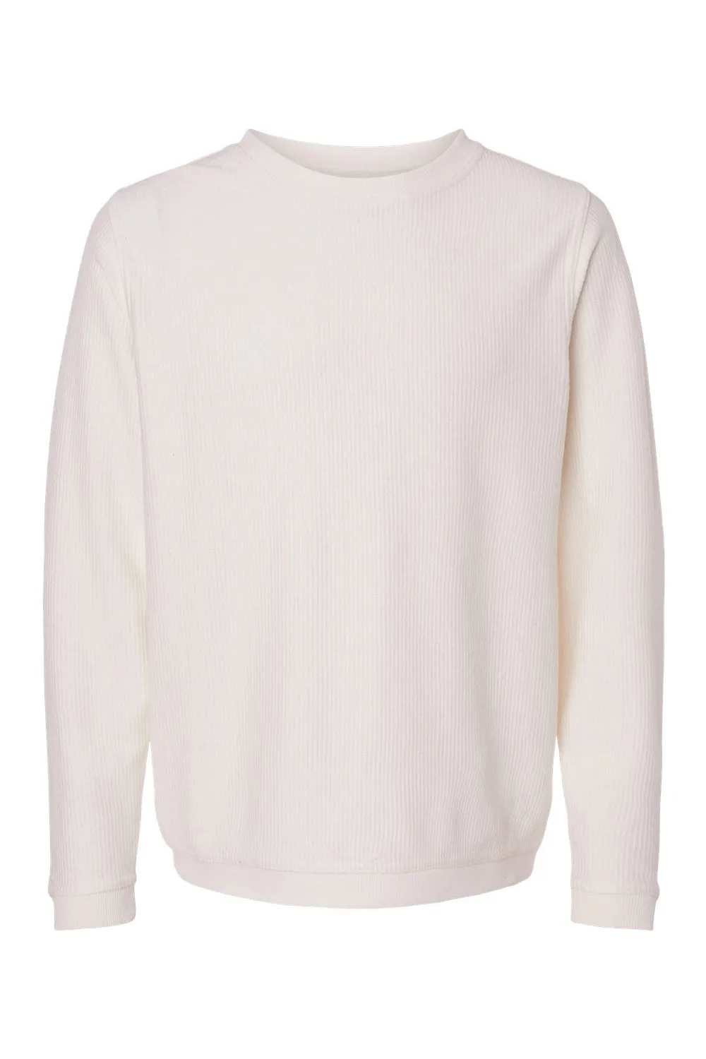 Boxercraft Mens Corduroy Crewneck Sweatshirt - Natural Clothing Boxercraft