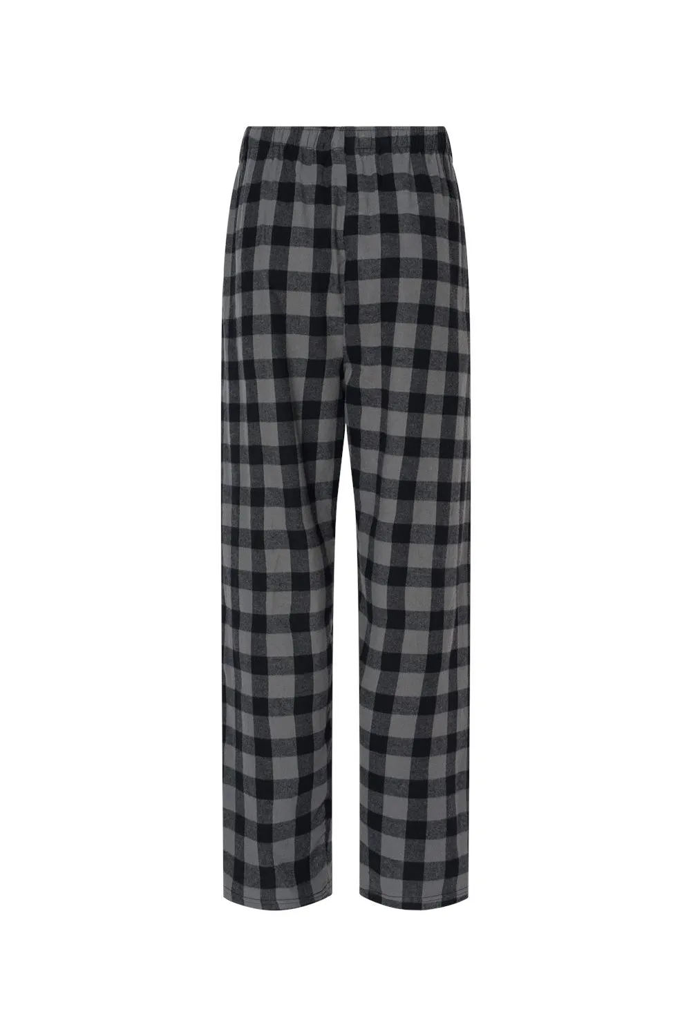 Boxercraft Mens Harley Flannel Pants w/ Pockets - Charcoal Grey/Black Buffalo Clothing Boxercraft
