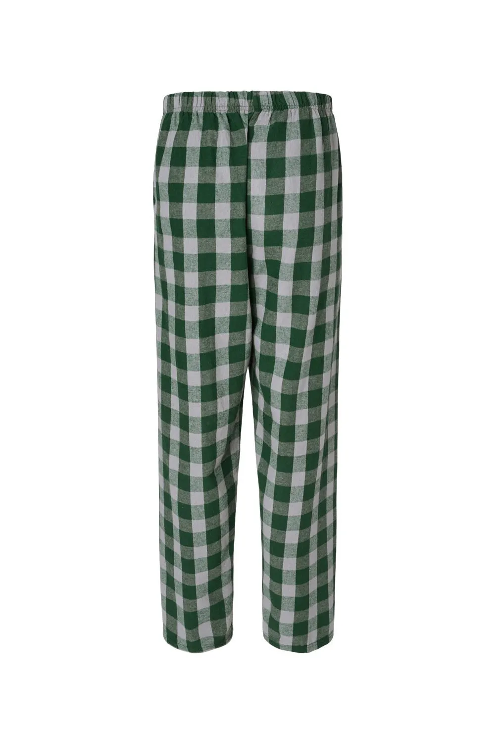 Boxercraft Mens Harley Flannel Pants w/ Pockets - Green/Oxford Grey Buffalo Clothing Boxercraft
