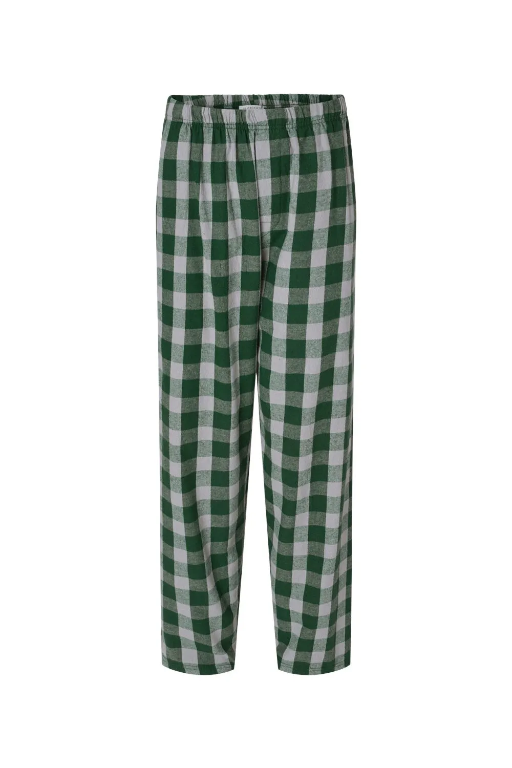 Boxercraft Mens Harley Flannel Pants w/ Pockets - Green/Oxford Grey Buffalo Clothing Boxercraft