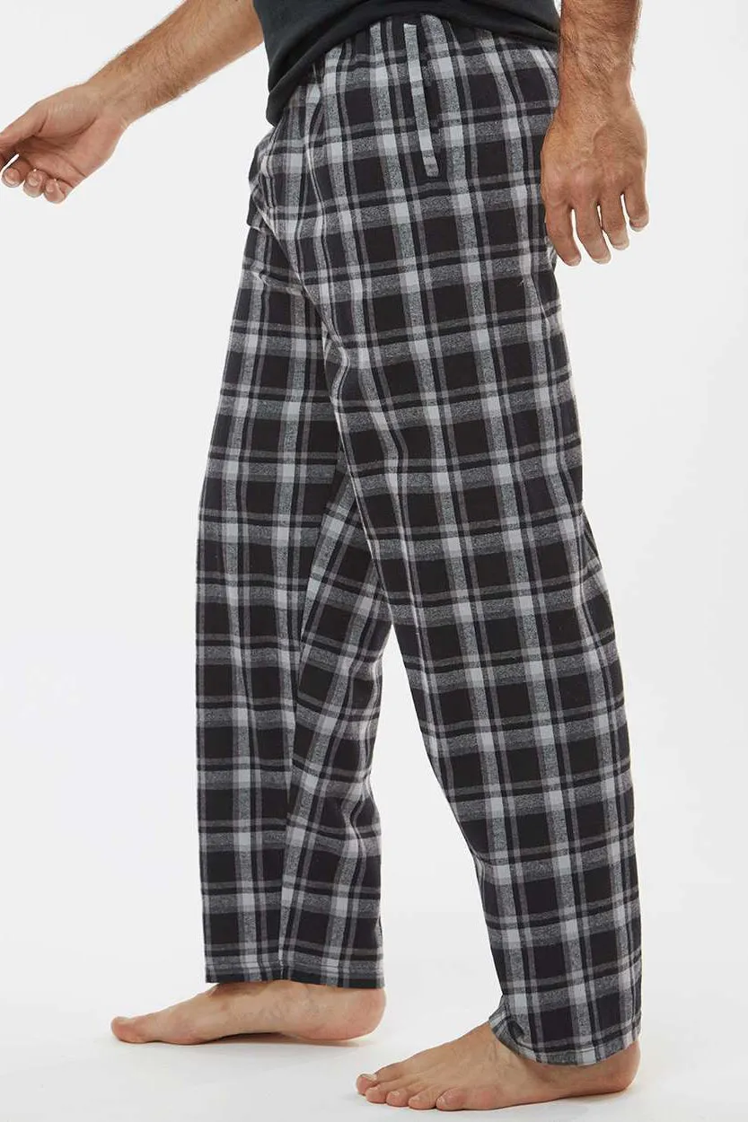 Boxercraft Mens Harley Flannel Pants w/ Pockets - Heritage Black Plaid Clothing Boxercraft