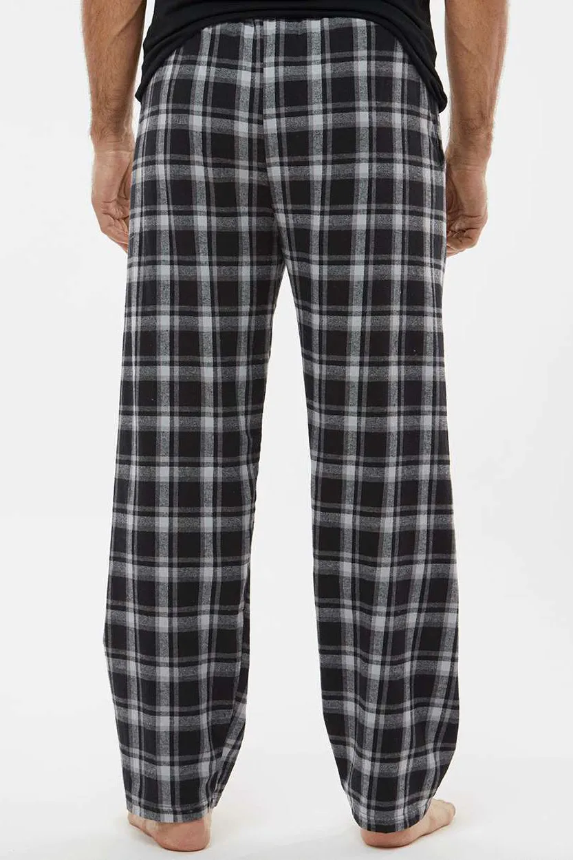Boxercraft Mens Harley Flannel Pants w/ Pockets - Heritage Black Plaid Clothing Boxercraft