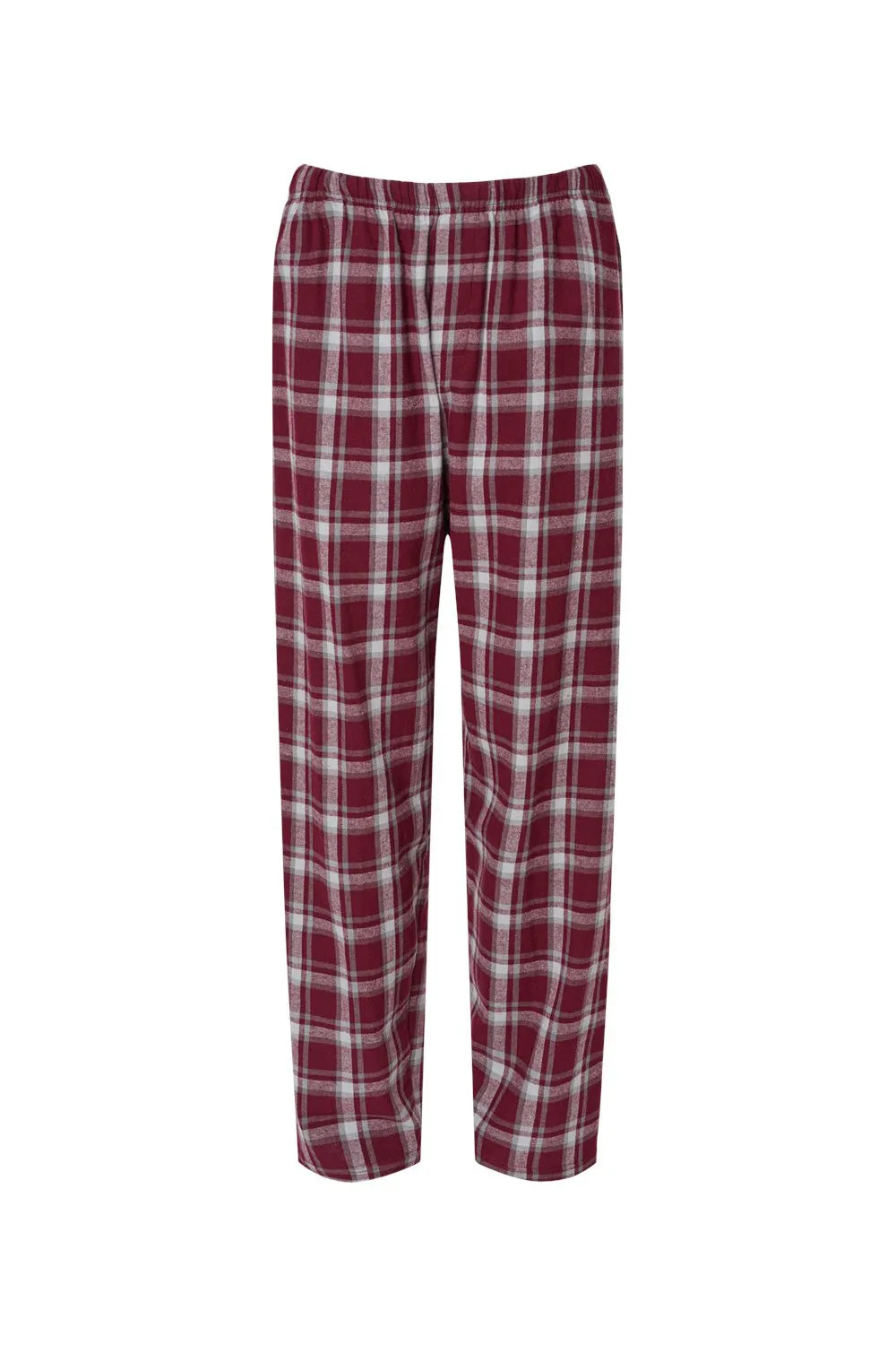 Boxercraft Mens Harley Flannel Pants w/ Pockets - Heritage Maroon Plaid Clothing Boxercraft