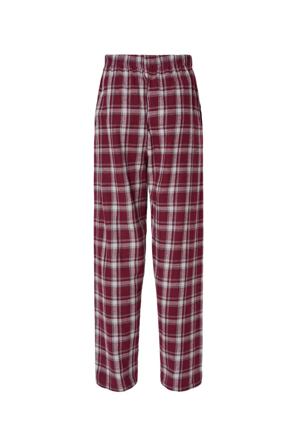 Boxercraft Mens Harley Flannel Pants w/ Pockets - Heritage Maroon Plaid Clothing Boxercraft