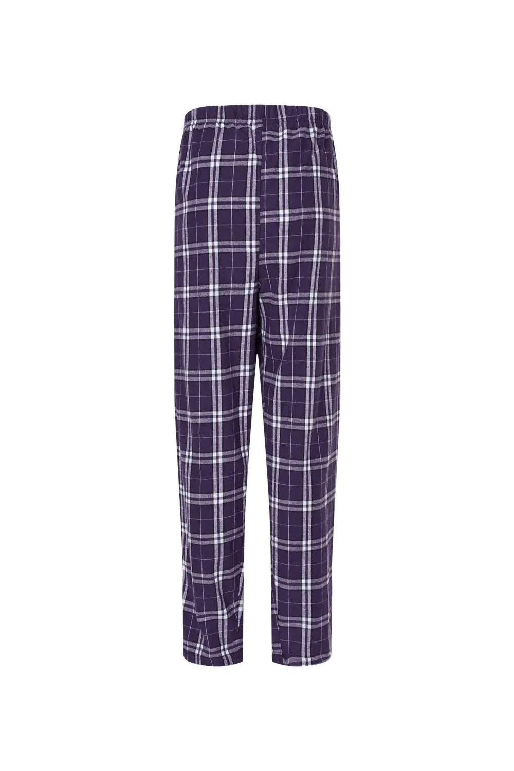 Boxercraft Mens Harley Flannel Pants w/ Pockets - Purple/White Clothing Boxercraft