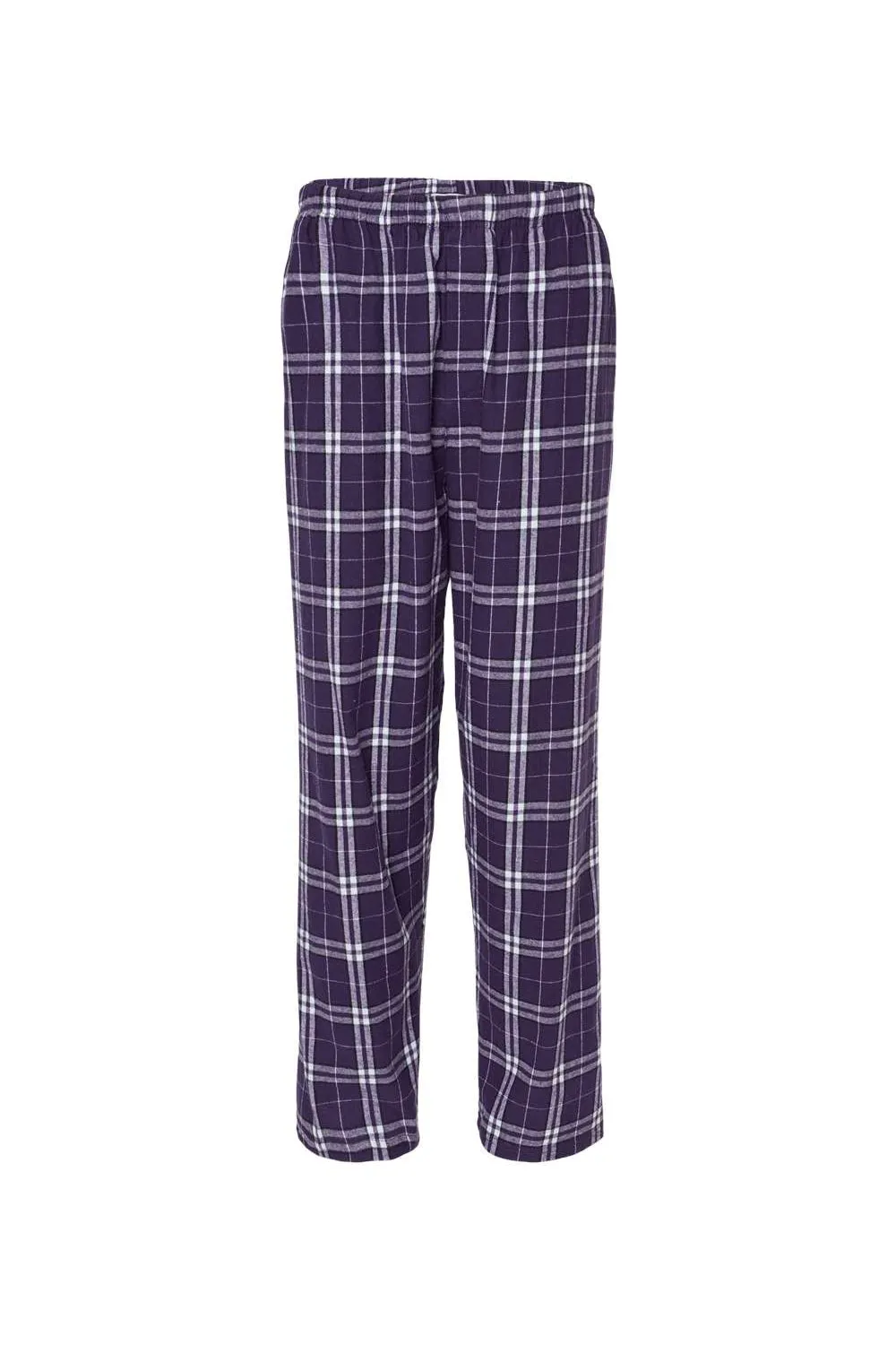 Boxercraft Mens Harley Flannel Pants w/ Pockets - Purple/White Clothing Boxercraft