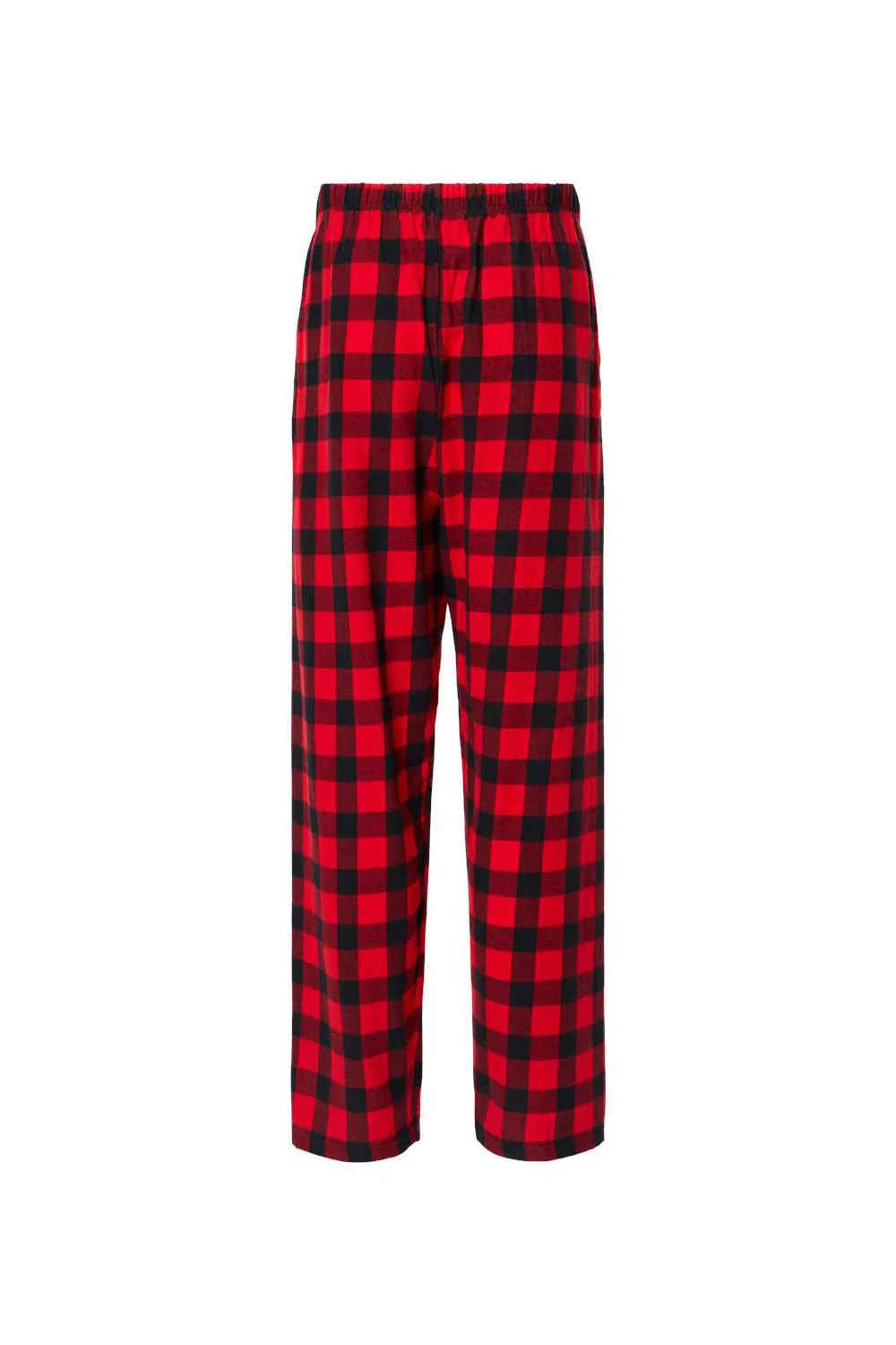 Boxercraft Mens Harley Flannel Pants w/ Pockets - Red/Black Buffalo Clothing Boxercraft