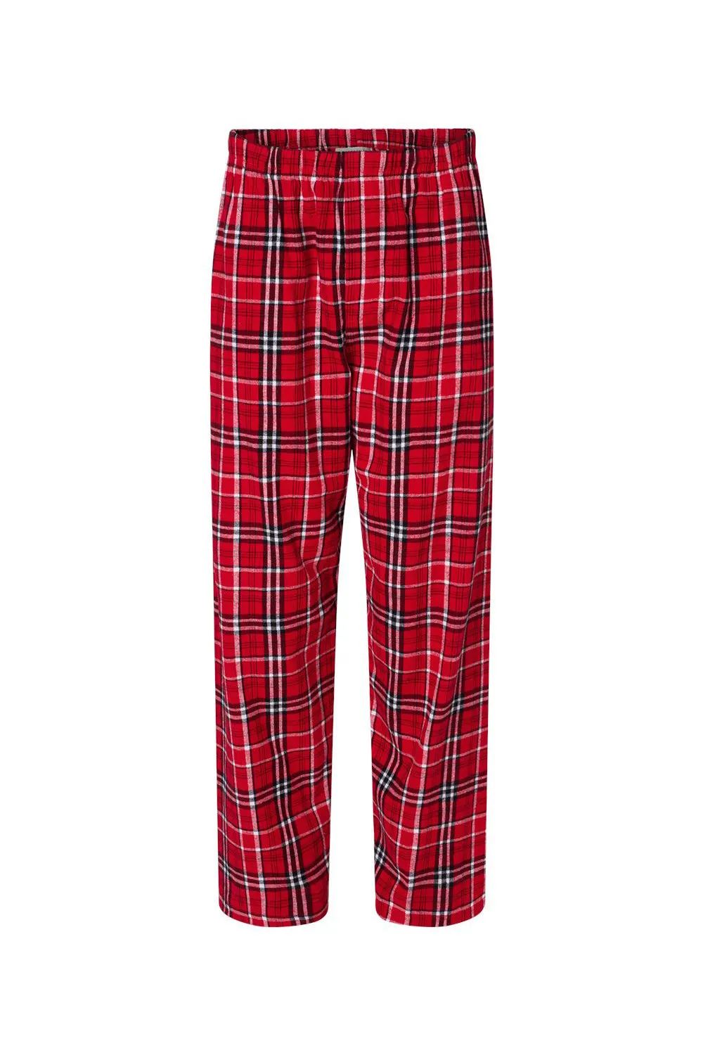 Boxercraft Mens Harley Flannel Pants w/ Pockets - Red/White Clothing Boxercraft