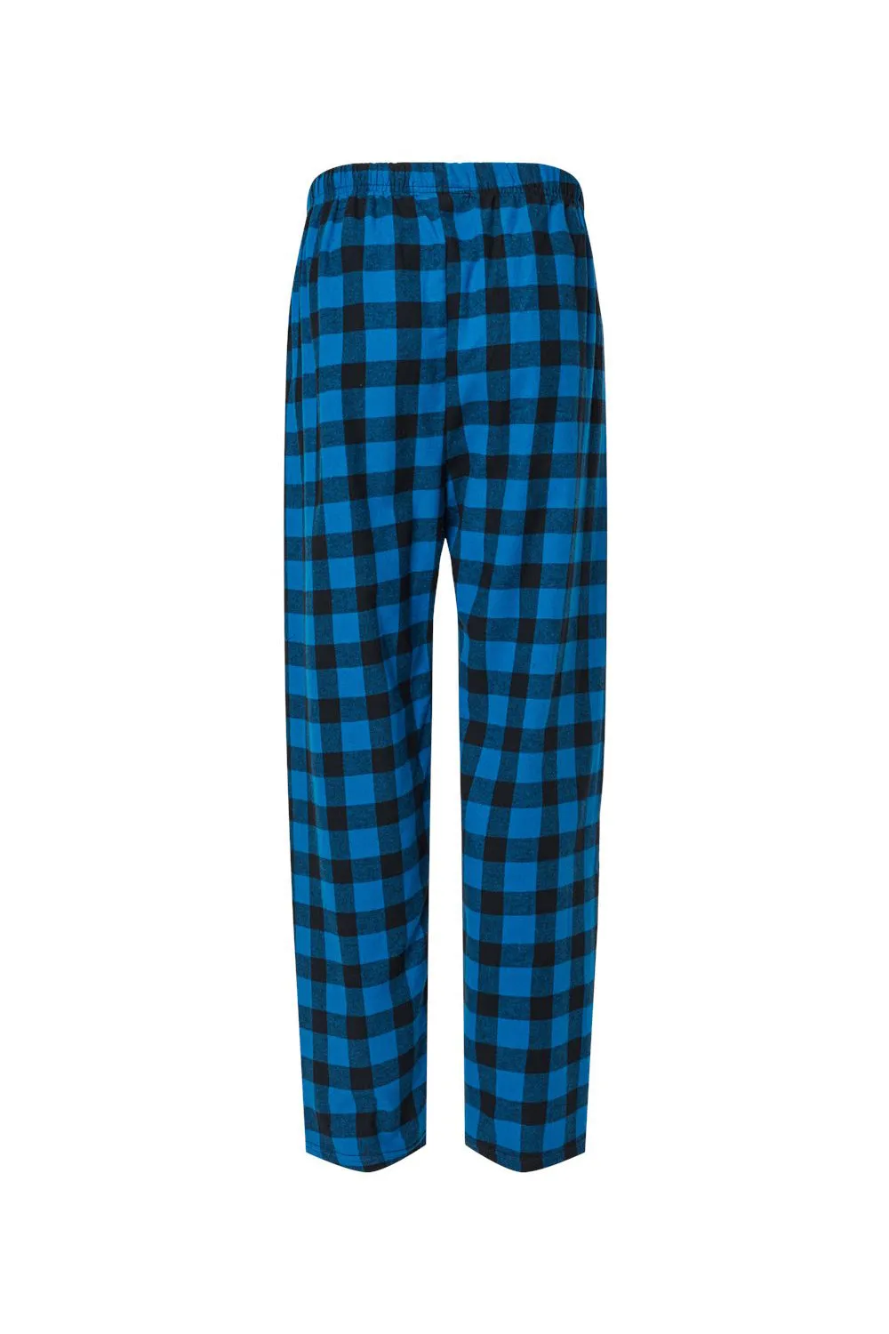 Boxercraft Mens Harley Flannel Pants w/ Pockets - Royal Blue/Black Buffalo Clothing Boxercraft