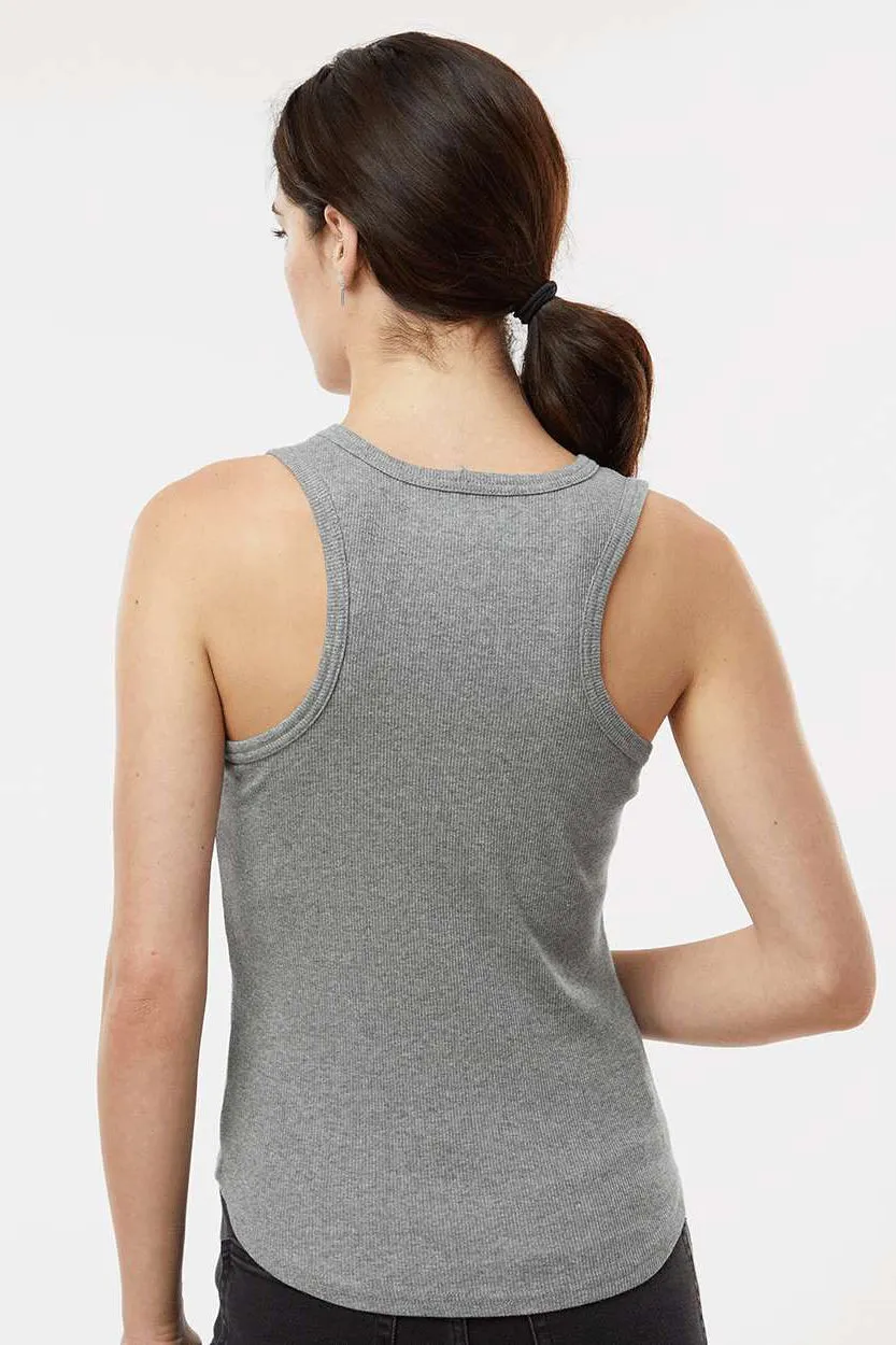Boxercraft Womens Adrienne Tank Top - Heather Oxford Grey Clothing Boxercraft