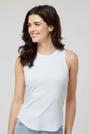 Boxercraft Womens Adrienne Tank Top - White Clothing Boxercraft