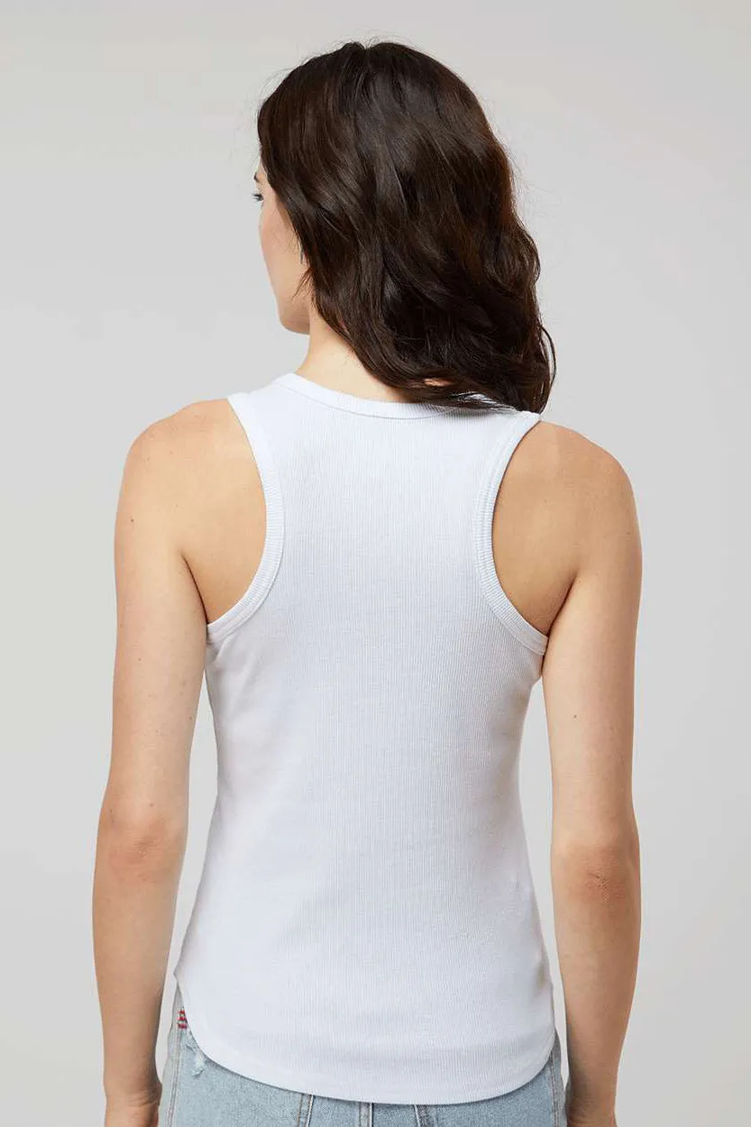 Boxercraft Womens Adrienne Tank Top - White Clothing Boxercraft