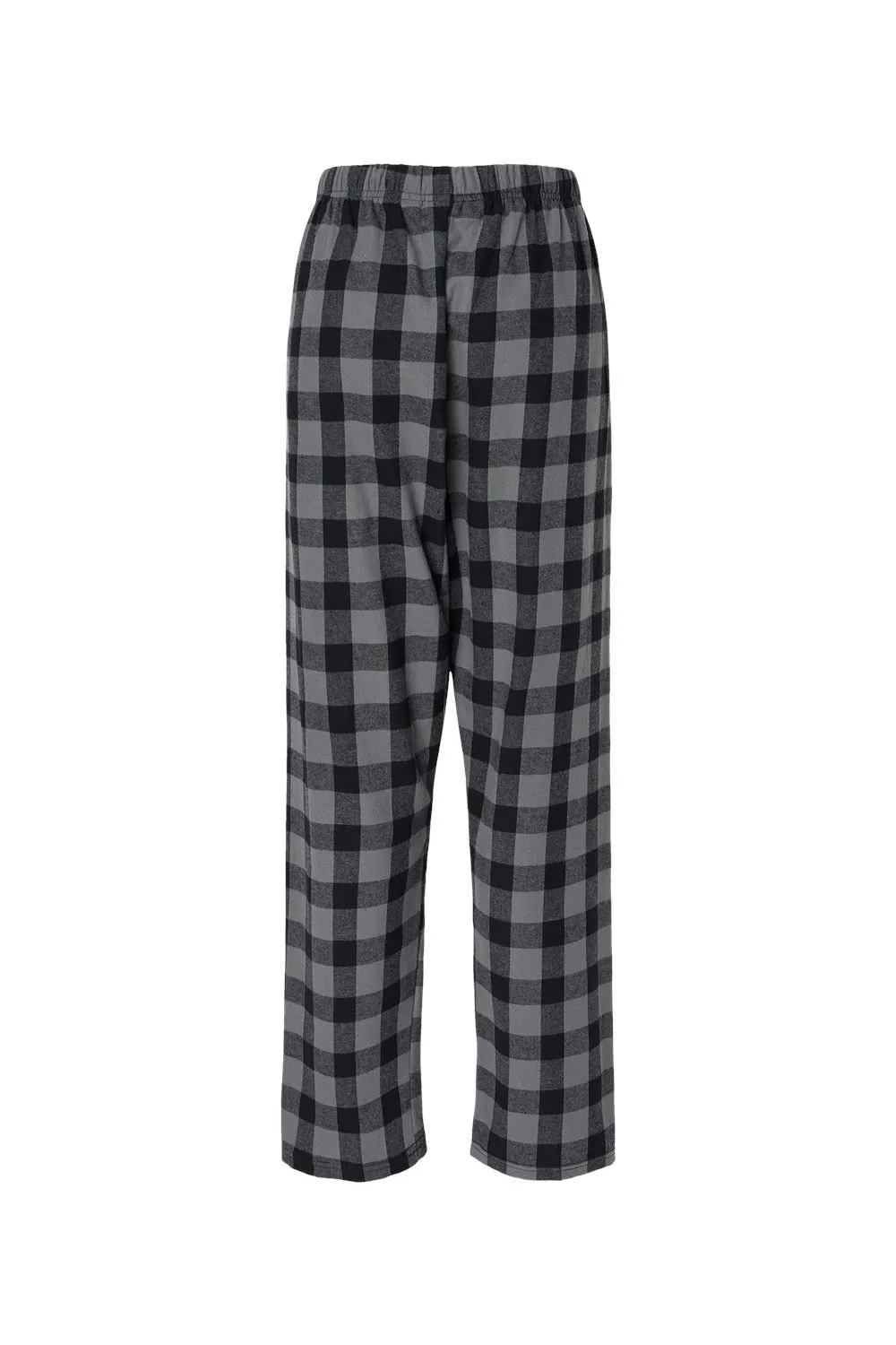 Boxercraft Womens Haley Flannel Pants w/ Pockets - Charcoal Grey/Black Buffalo Clothing Boxercraft