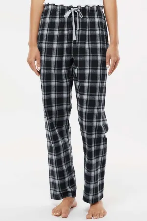 Boxercraft Womens Haley Flannel Pants w/ Pockets - Heritage Black Plaid Clothing Boxercraft