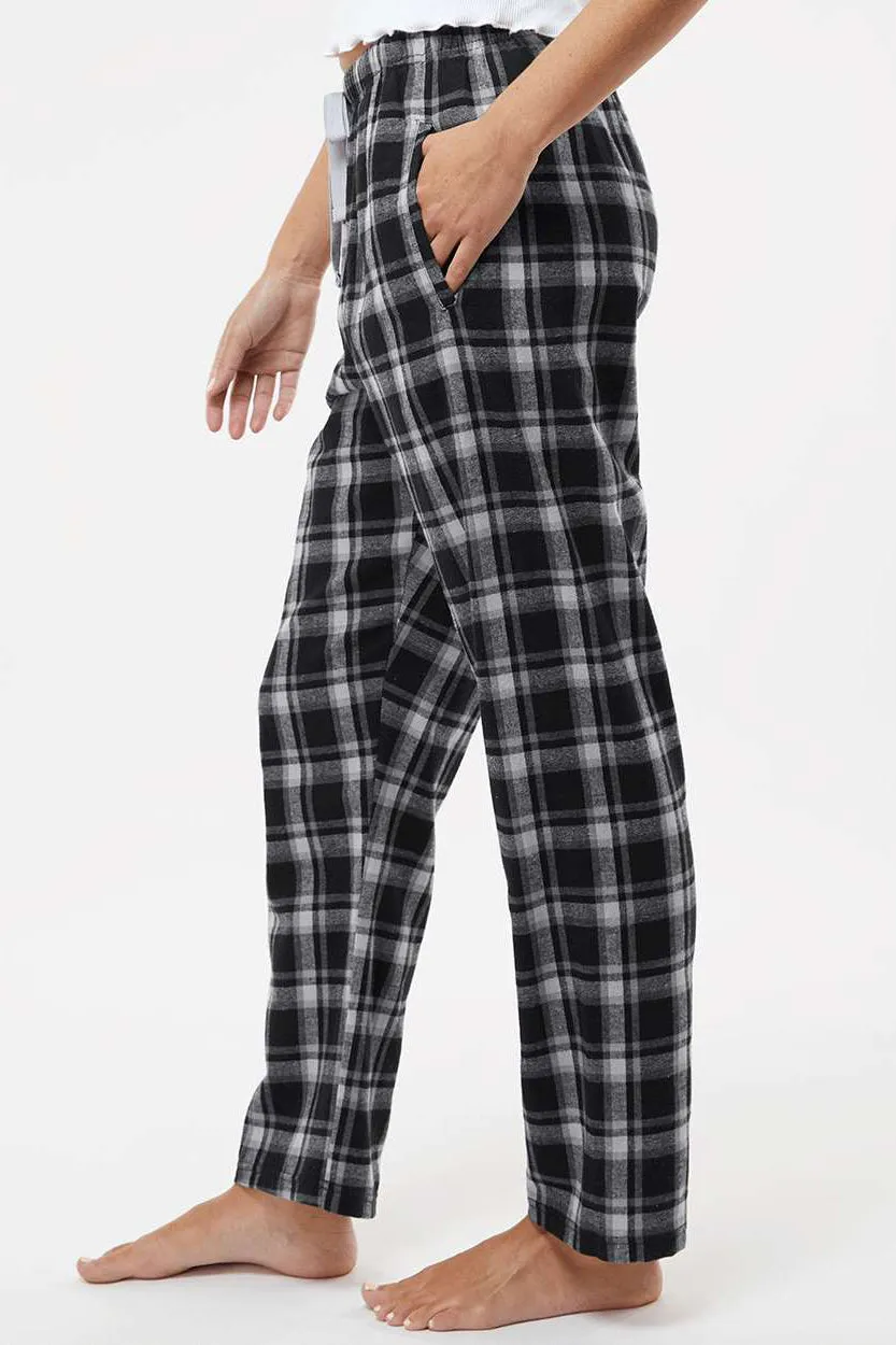 Boxercraft Womens Haley Flannel Pants w/ Pockets - Heritage Black Plaid Clothing Boxercraft