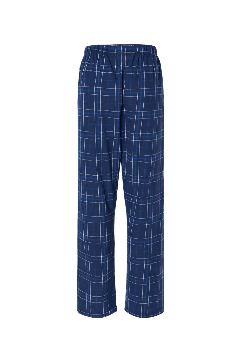 Boxercraft Womens Haley Flannel Pants w/ Pockets - Navy Blue Field Day Plaid Clothing Boxercraft