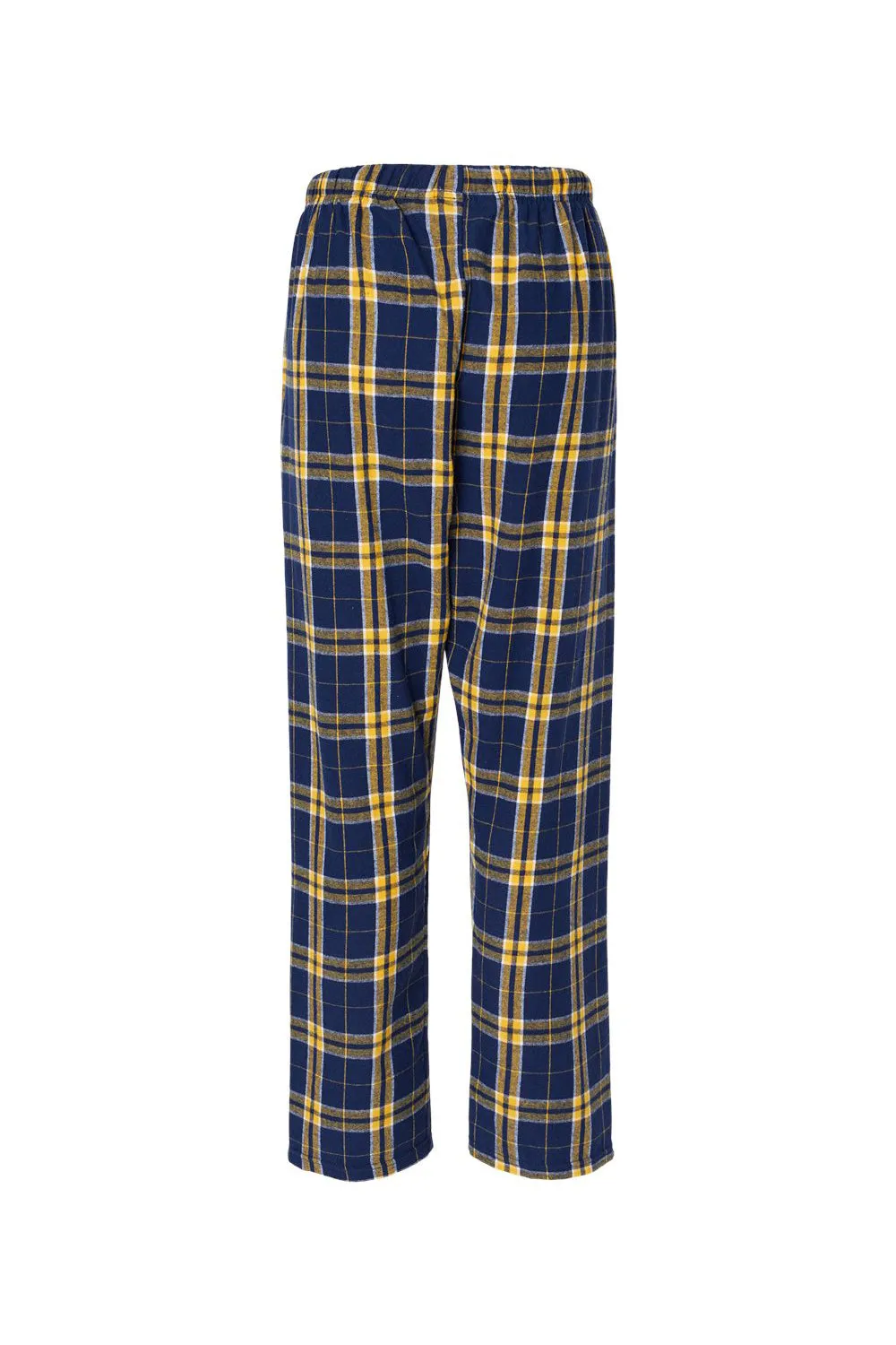 Boxercraft Womens Haley Flannel Pants w/ Pockets - Navy Blue/Gold Clothing Boxercraft
