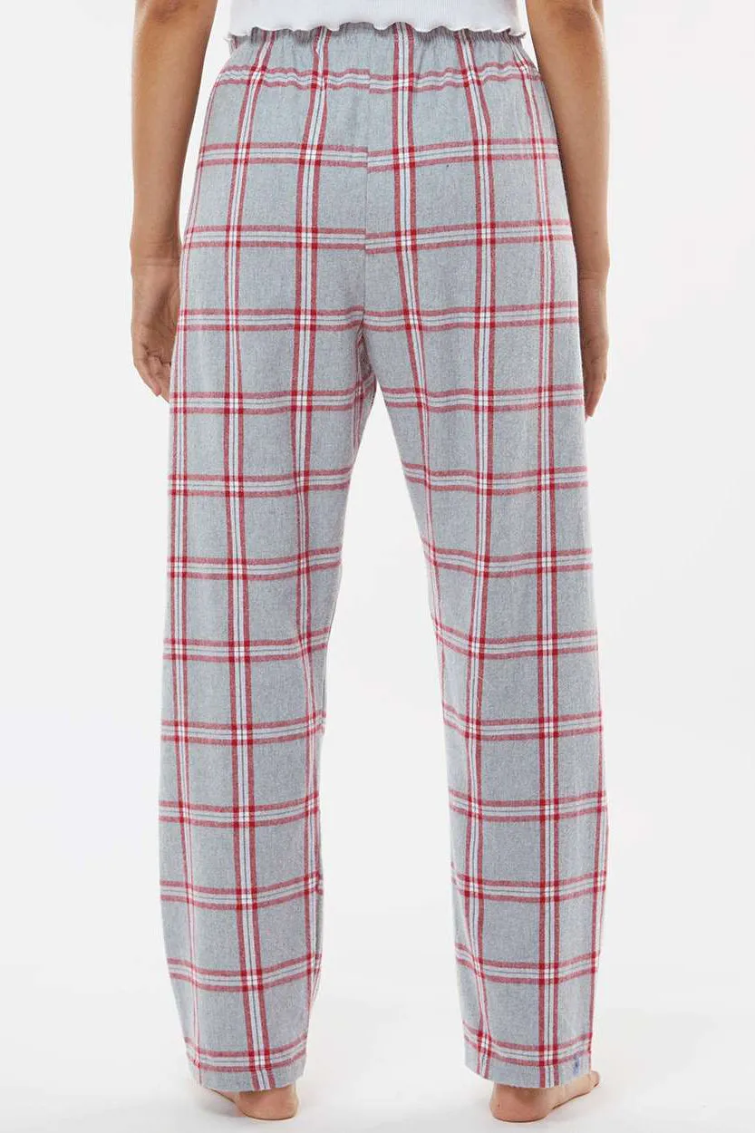 Boxercraft Womens Haley Flannel Pants w/ Pockets - Oxford Red Tomboy Plaid Clothing Boxercraft