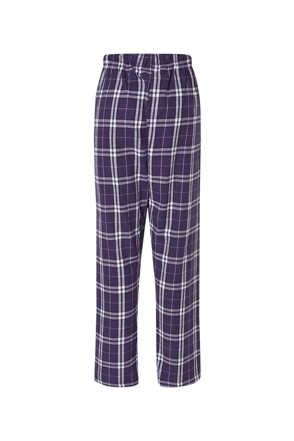 Boxercraft Womens Haley Flannel Pants w/ Pockets - Purple/White Clothing Boxercraft