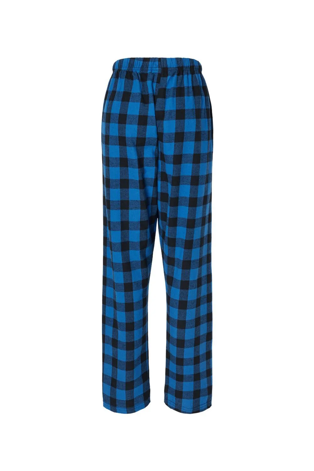 Boxercraft Womens Haley Flannel Pants w/ Pockets - Royal Blue/Black Buffalo Clothing Boxercraft