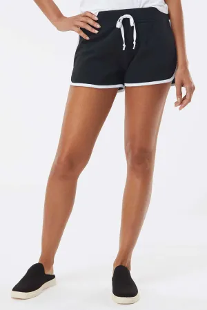 Boxercraft Womens Relay Athletic Shorts - Black Clothing Boxercraft