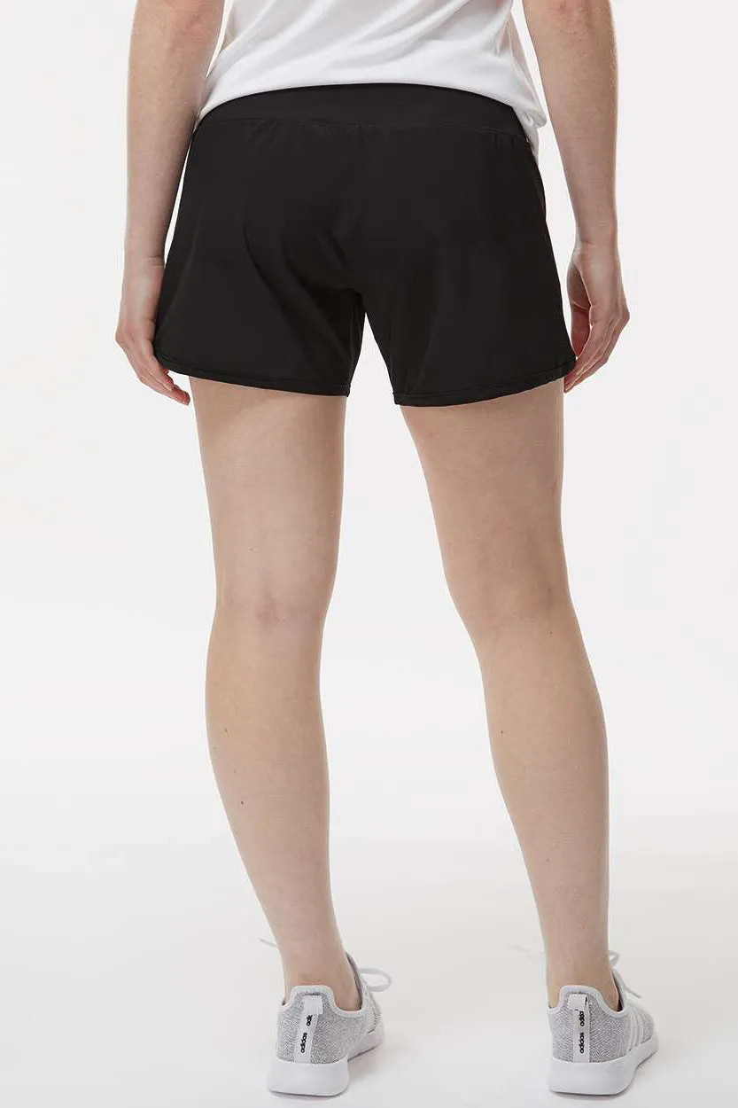 Boxercraft Womens Stretch Woven Lined Shorts - Black Clothing Boxercraft
