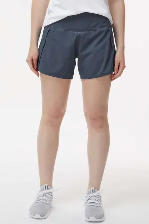 Boxercraft Womens Stretch Woven Lined Shorts - Castlerock Grey Clothing Boxercraft