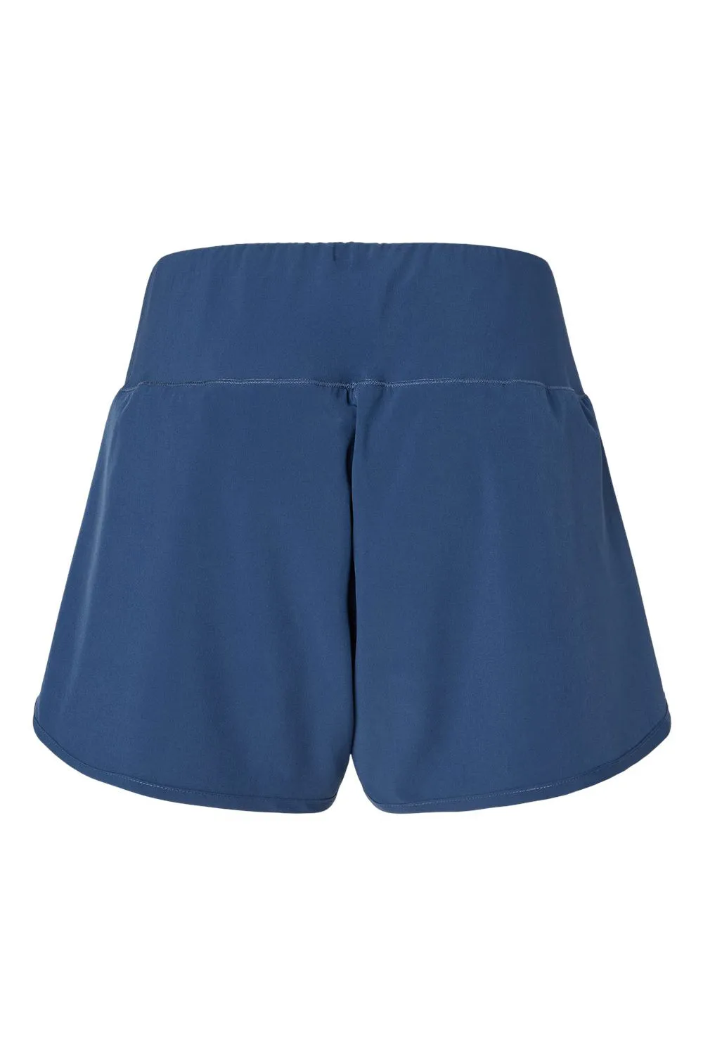 Boxercraft Womens Stretch Woven Lined Shorts - Indigo Blue Clothing Boxercraft