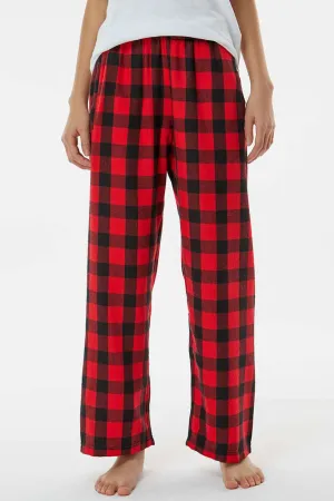 Boxercraft Youth Flannel Pants w/ Pockets - Red/Black Buffalo Clothing Boxercraft