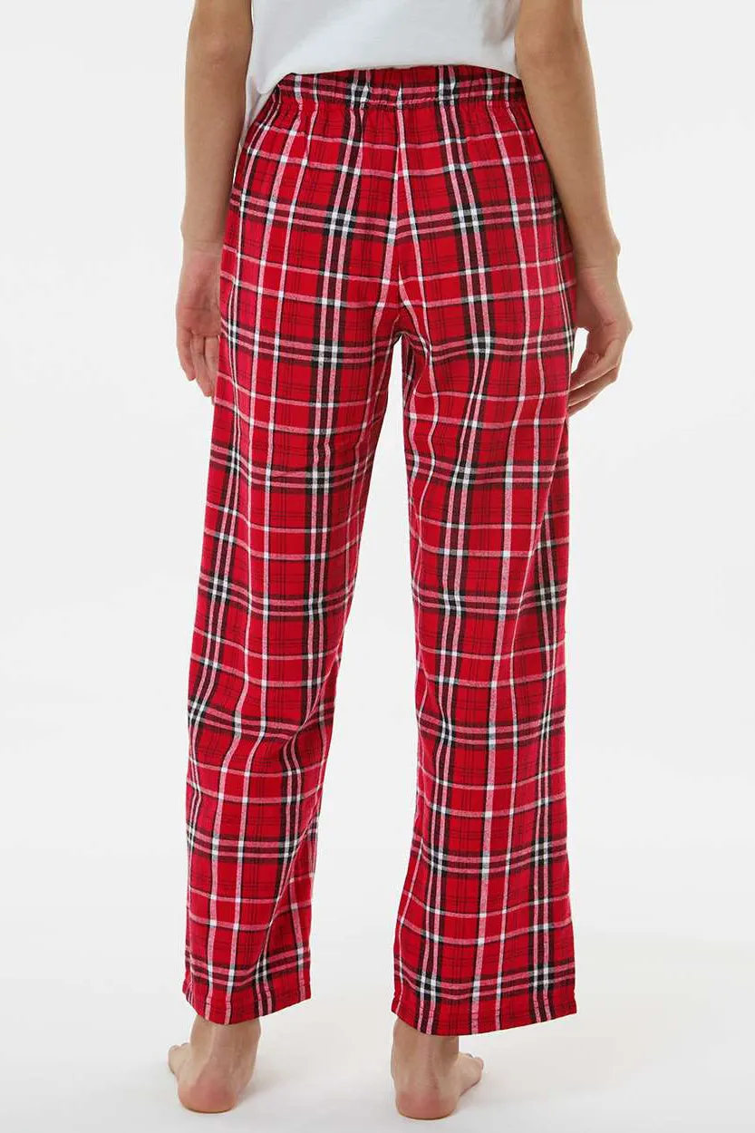 Boxercraft Youth Flannel Pants w/ Pockets - Red/White Clothing Boxercraft