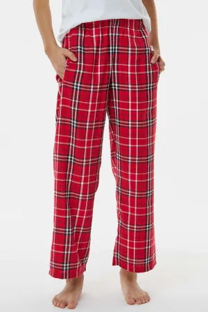 Boxercraft Youth Flannel Pants w/ Pockets - Red/White Clothing Boxercraft