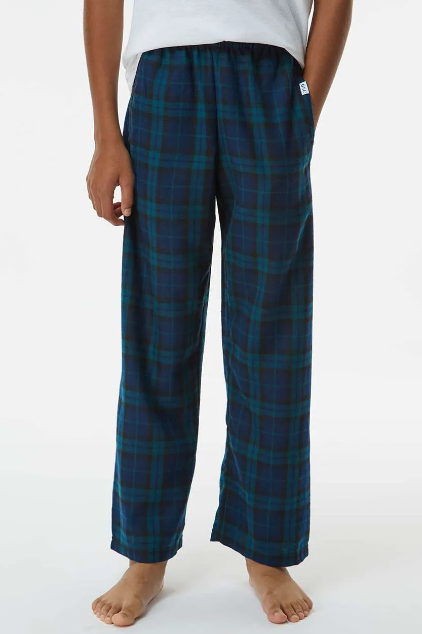 Boxercraft Youth Flannel Pants w/ Pockets - Scottish Tartan Clothing Boxercraft
