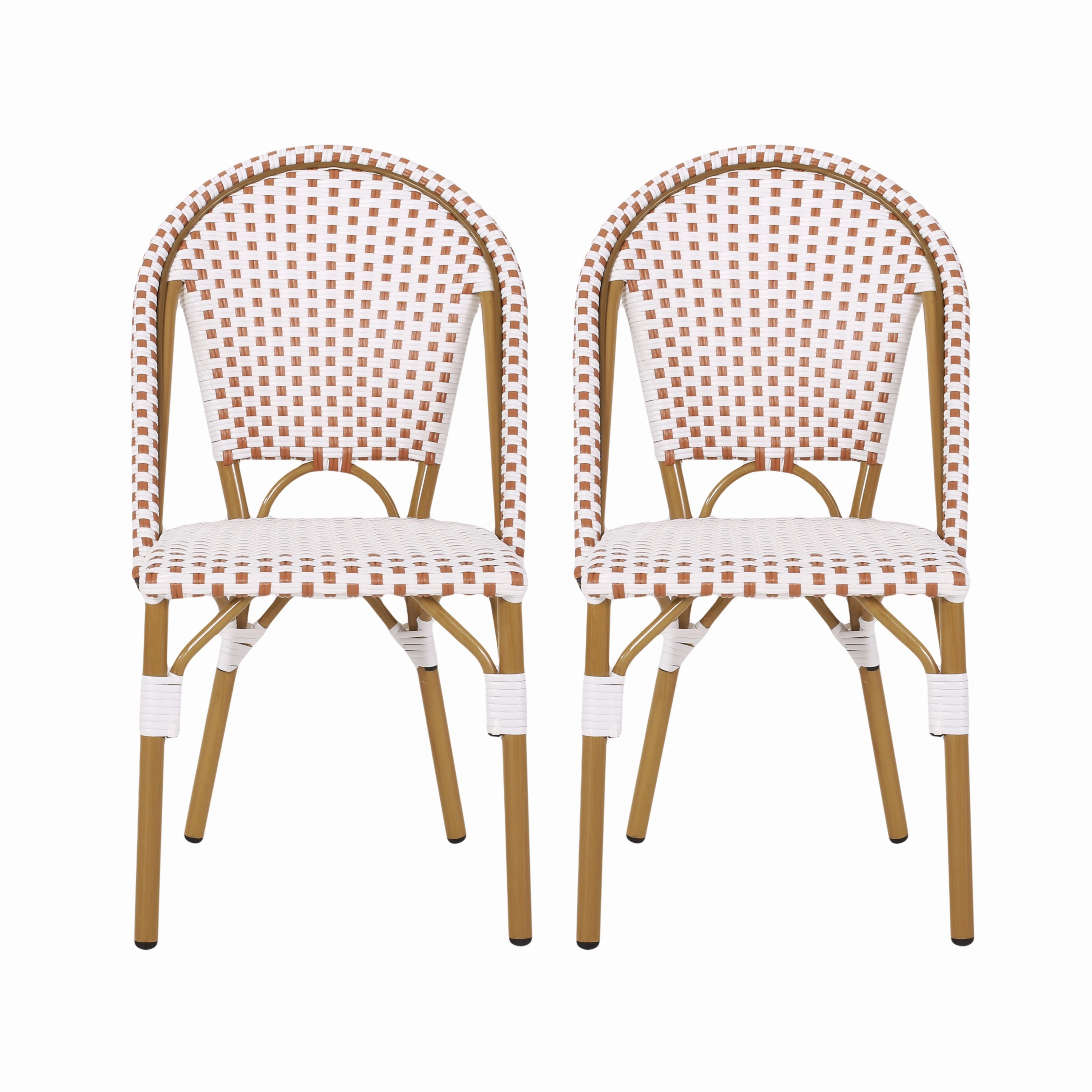 Brandy Outdoor French Bistro Chair, Set of 2 outdoor lounge chair, patio sofa