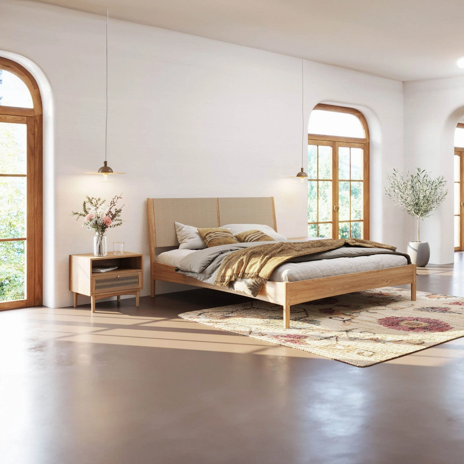 Braylock Night Table - Natural