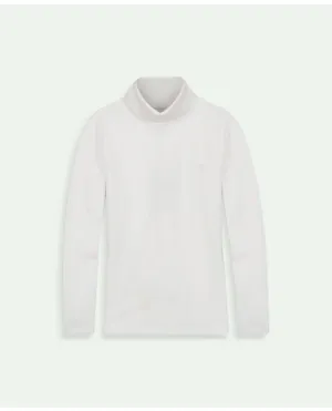 Brooks Brothers Boys Stretch Cotton Turtleneck White Brooks Brothers